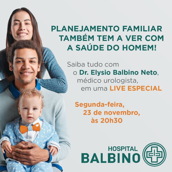 Live Hospital Balbino Novembro Azul